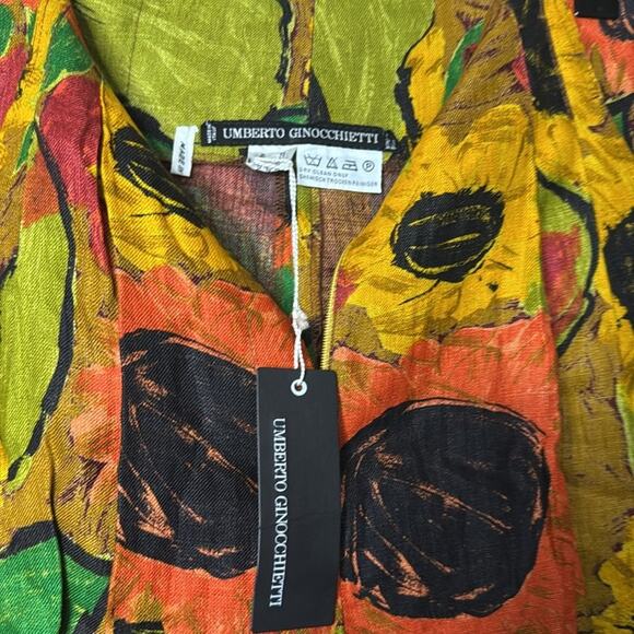 Vintage NWT Umberto Ginocchietti Floral Shorts - Picture 3 of 5